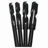 Drill America 4 Piece Set 13/32in - 1/2in HSS Reduced Shank Drill Bit Set POUD/ARSDX3/8